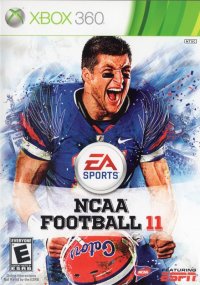 NCAA Football 11 Playstation 3 box art